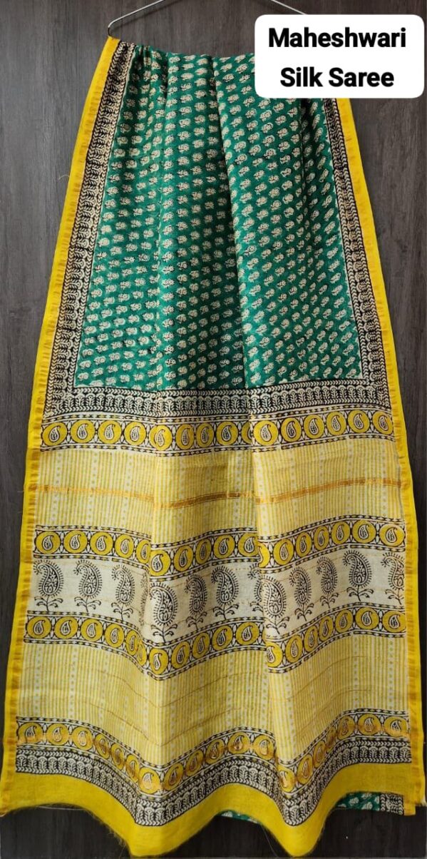 Luxurious Maheswari Silk Saree for Special Occasions